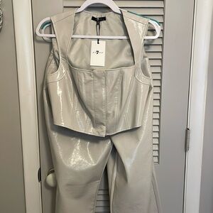 7 for All Mankind 2piece set.